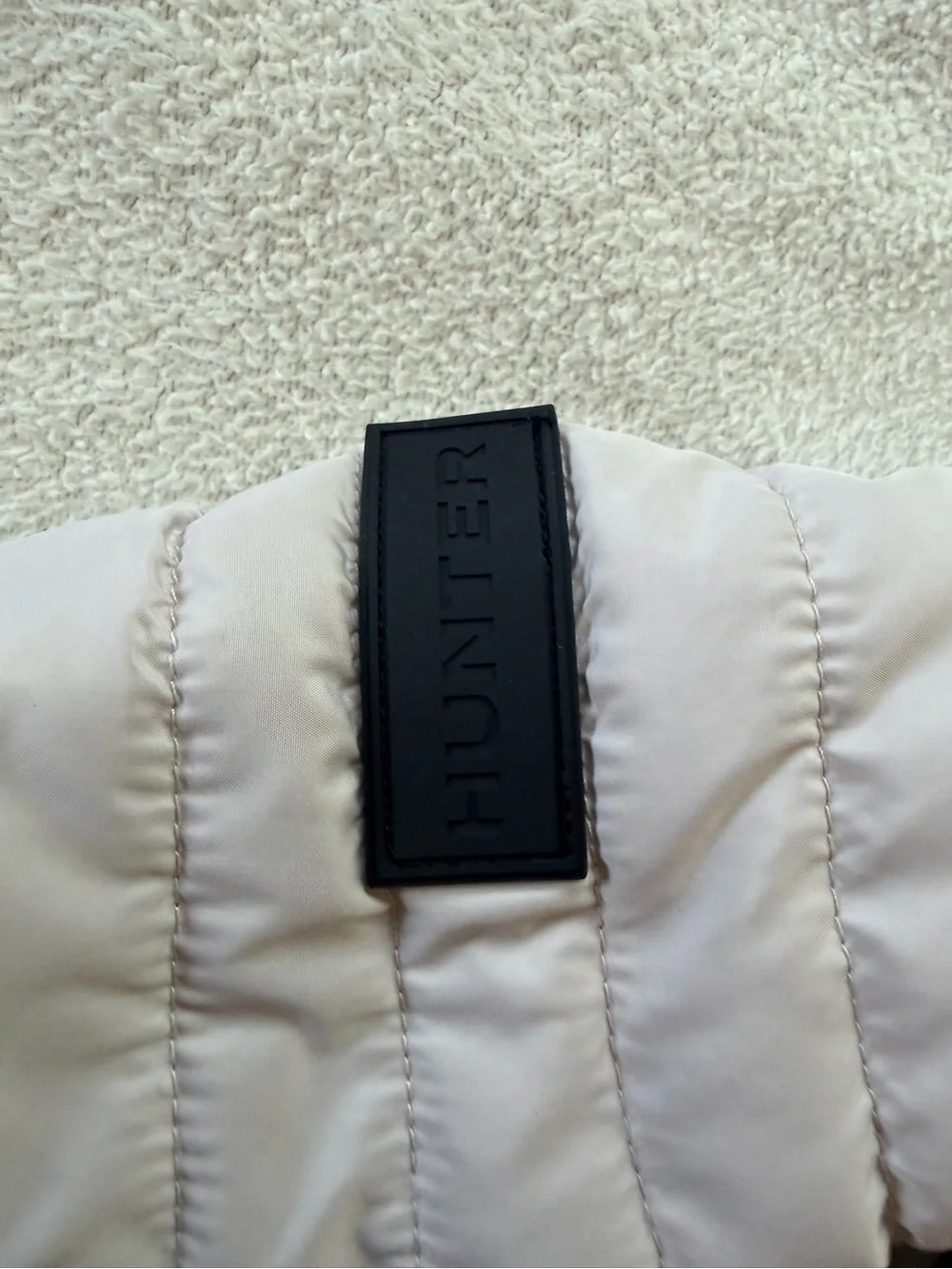 Hunter Two-Tone Toddler Hooded Puffer Jacket 12M